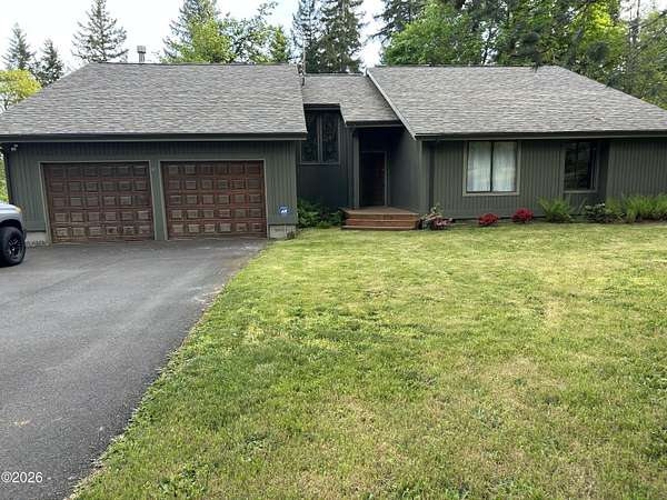 2.57 Acres of Land with Home for Sale in Toledo, Oregon