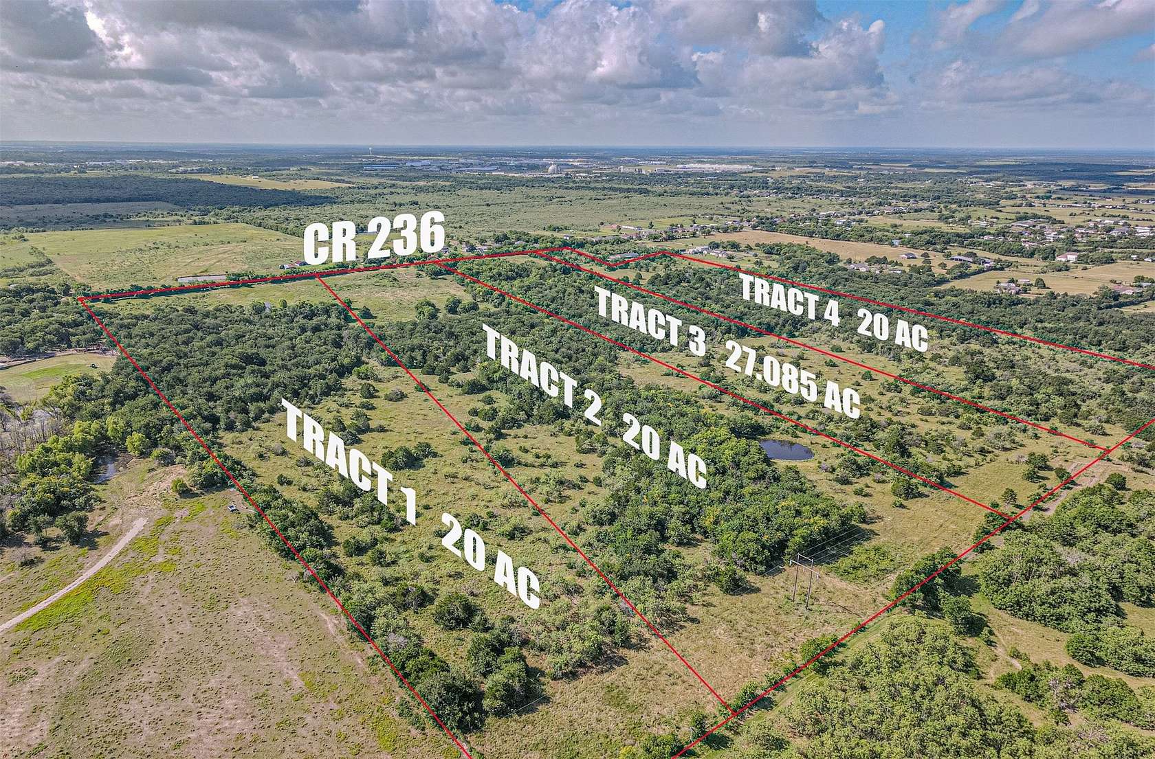 20 Acres of Agricultural & Residential Land for Sale in Terrell, Texas