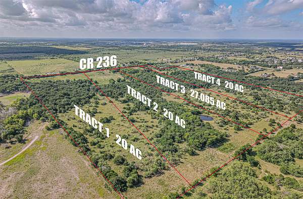 20 Acres of Agricultural & Residential Land for Sale in Terrell, Texas