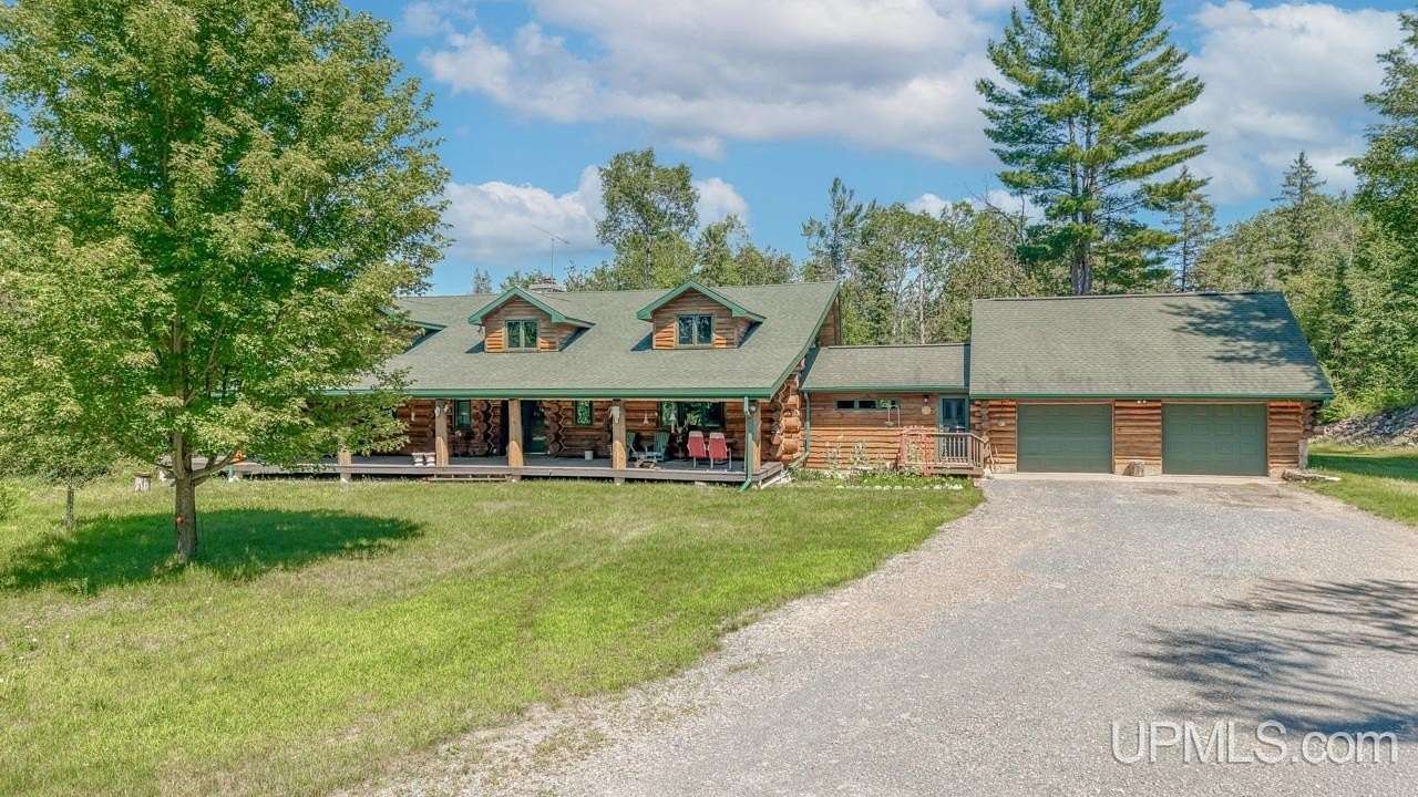 80 Acres of Recreational Land with Home for Sale in Vulcan, Michigan