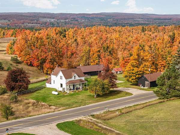 10 Acres of Land with Home for Sale in Gaylord, Michigan