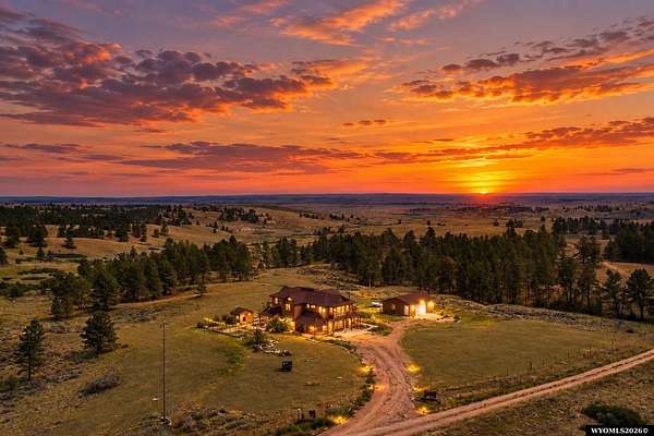 41 Acres of Recreational Land with Home for Sale in Wheatland, Wyoming