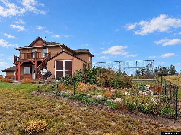 41 Acres of Recreational Land with Home for Sale in Wheatland, Wyoming