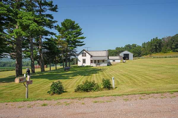12.5 Acres of Land with Home for Sale in Osseo, Wisconsin