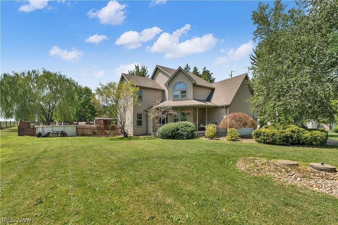 1.66 Acres of Land with Home for Sale in Canfield, Ohio
