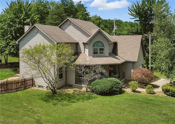 1.66 Acres of Land with Home for Sale in Canfield, Ohio
