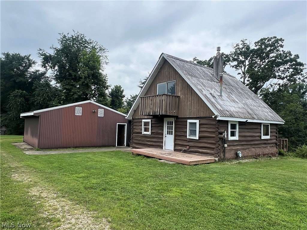 35.2 Acres of Recreational Land with Home for Sale in Cambridge, Ohio