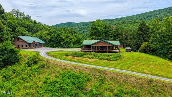 140 Acres of Land with Home for Sale in Rogersville, Tennessee