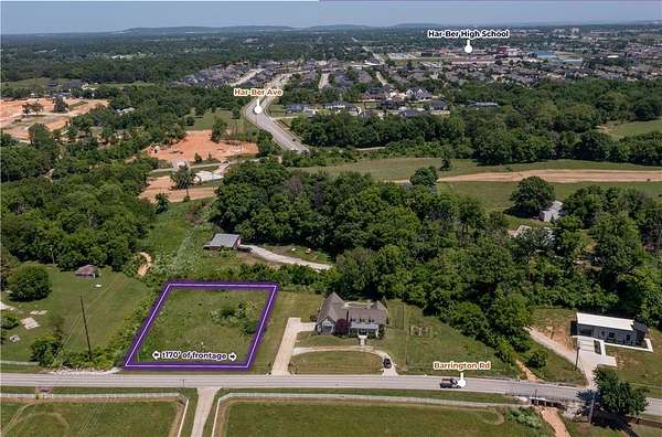 0.8 Acres of Land for Sale in Tontitown, Arkansas