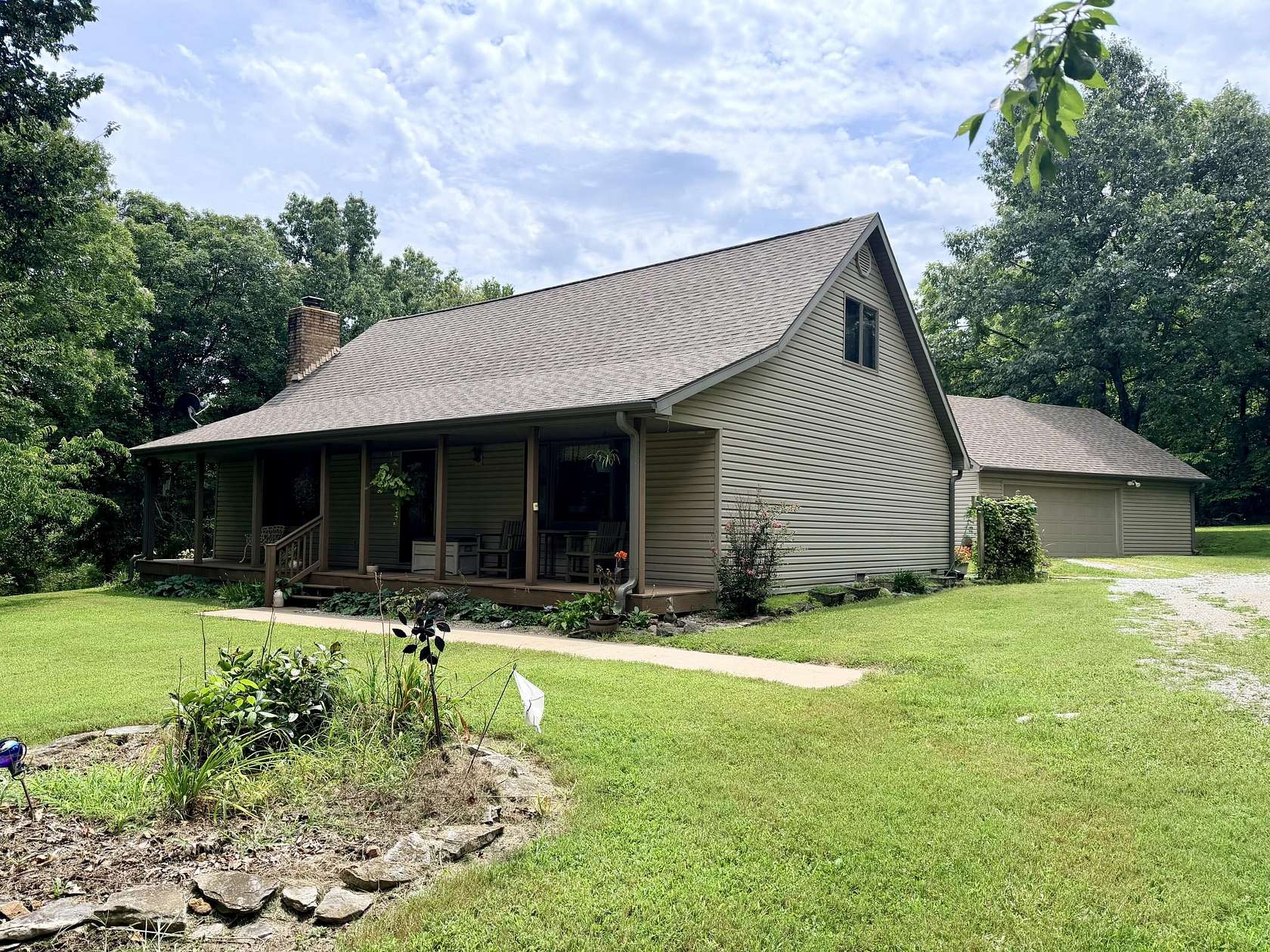55 Acres of Land with Home for Sale in Greenfield, Missouri