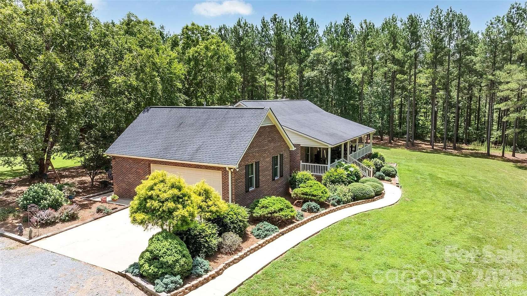 108 Acres of Land with Home for Sale in Troy, North Carolina