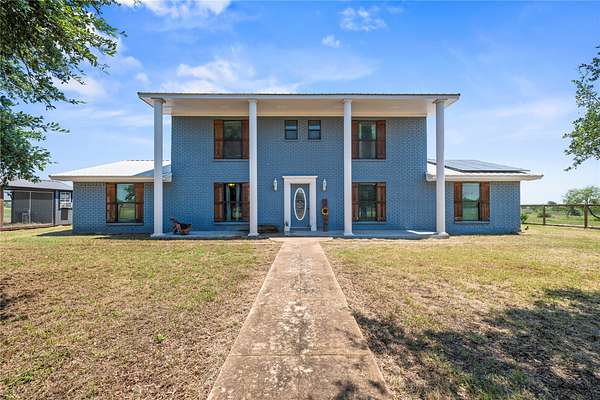 9.88 Acres of Land with Home for Sale in Richland Springs, Texas