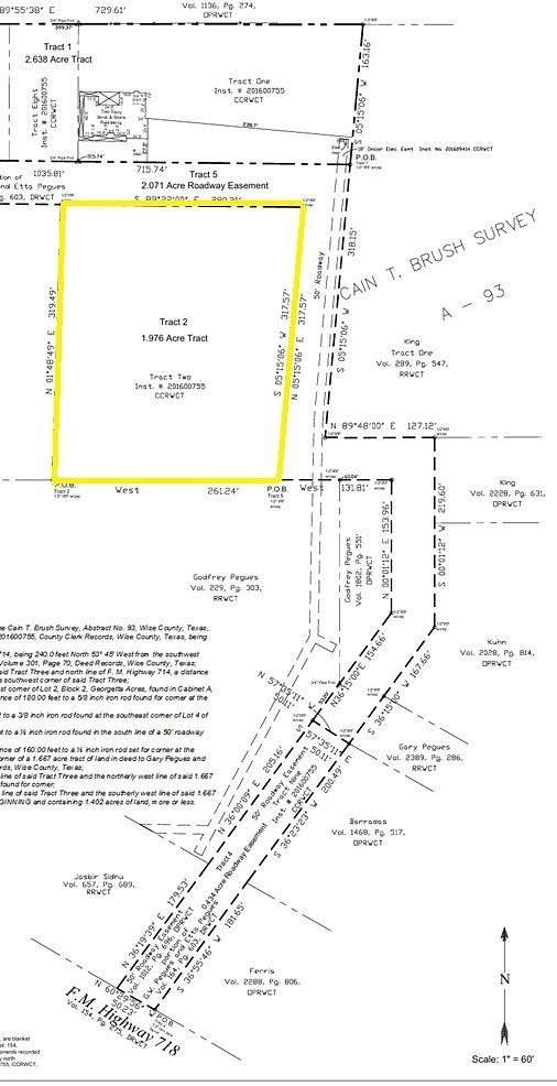 2 Acres of Mixed-Use Land for Sale in Newark, Texas
