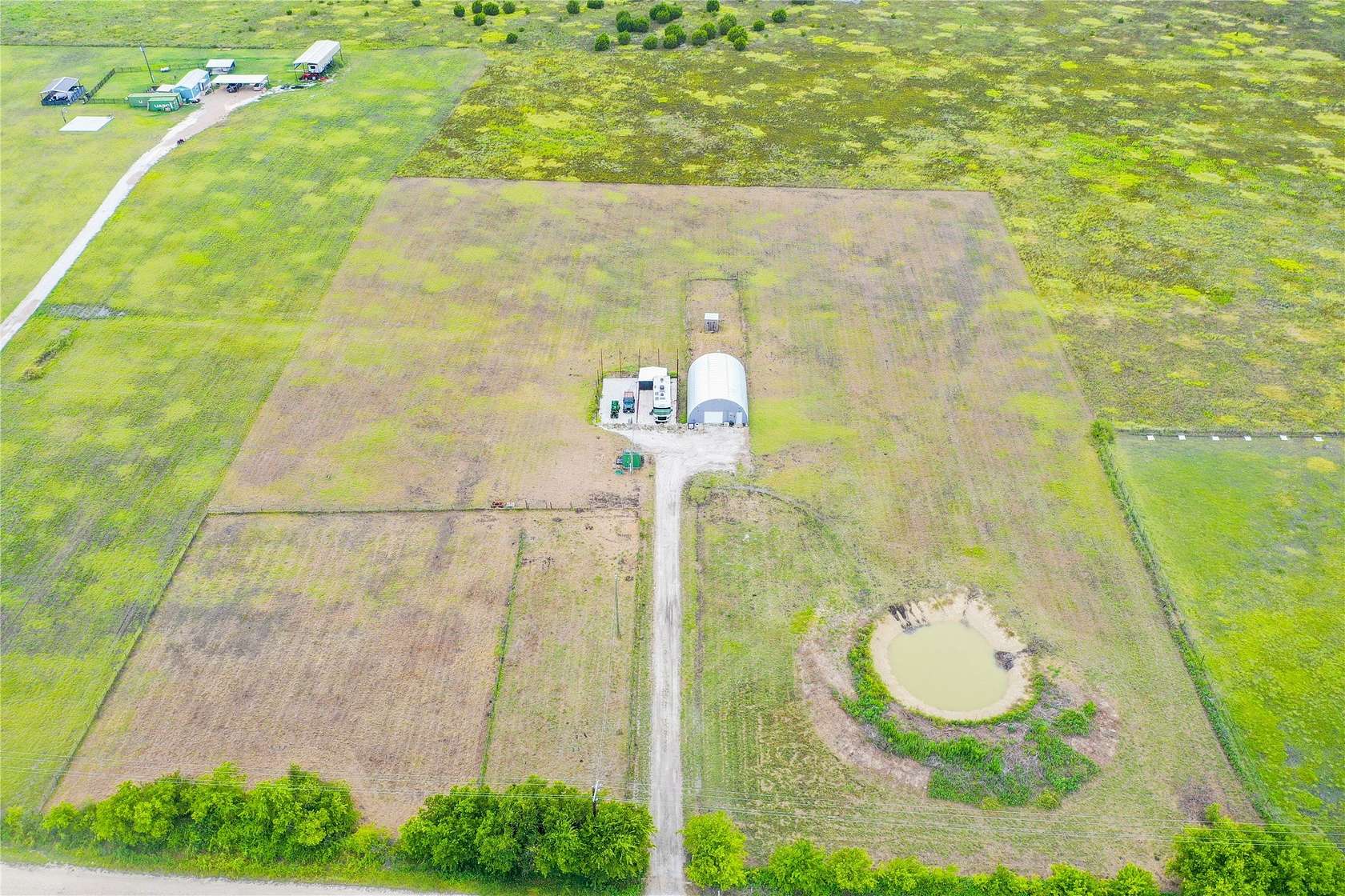 5 Acres of Land with Home for Sale in Meridian, Texas