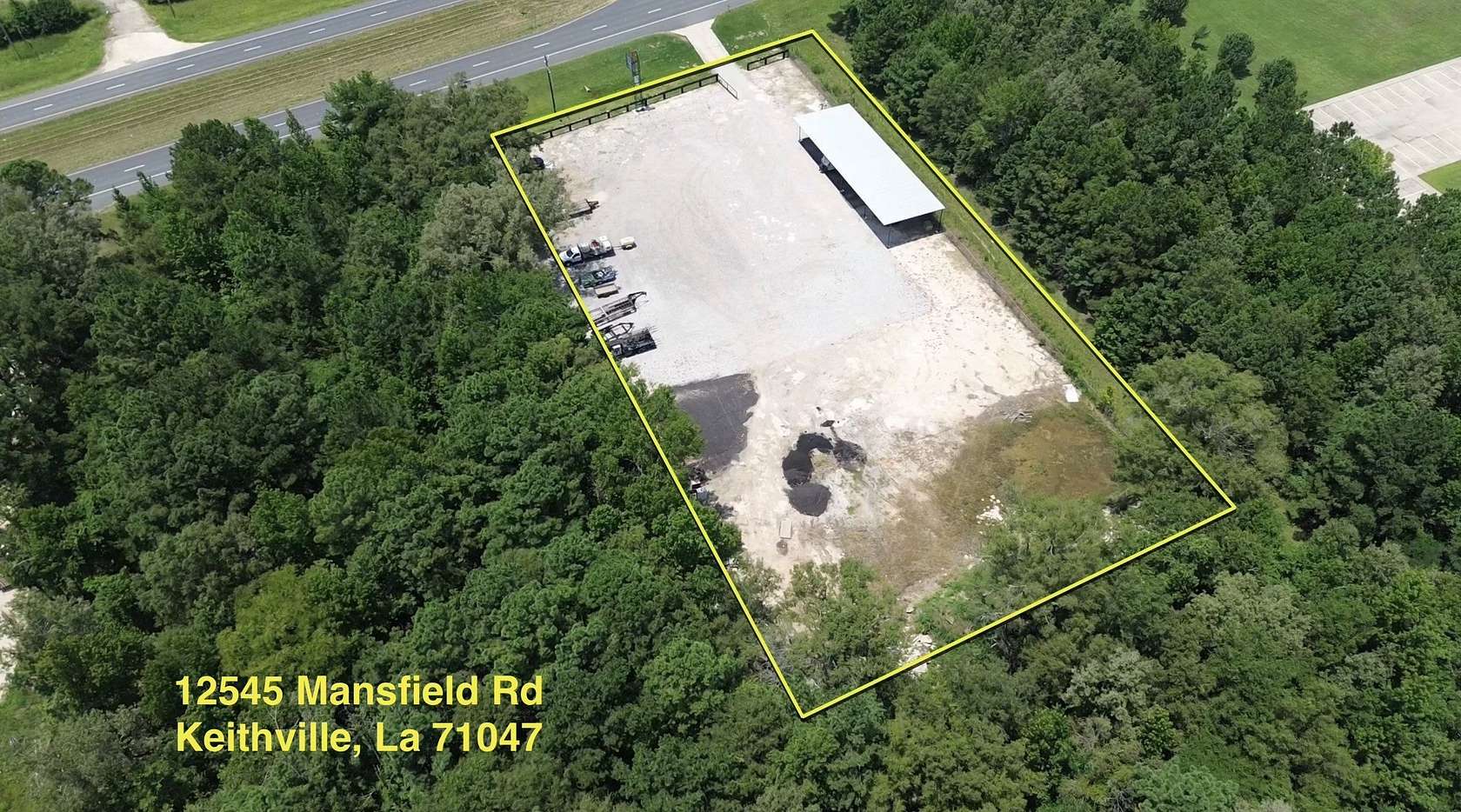 1.89 Acres of Commercial Land for Sale in Keithville, Louisiana
