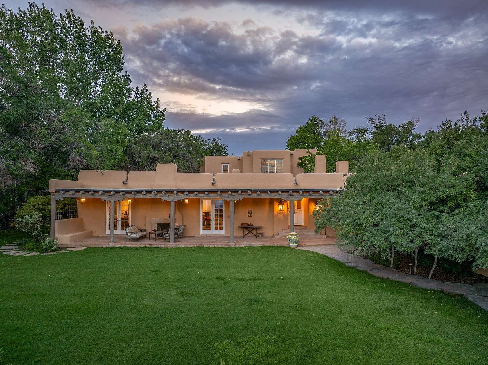 34 Acres of Agricultural Land with Home for Sale in Santa Fe, New Mexico