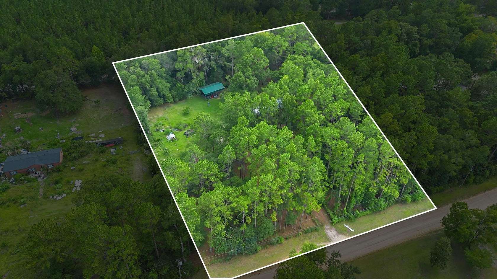 3 Acres of Land with Home for Sale in Tallahassee, Florida