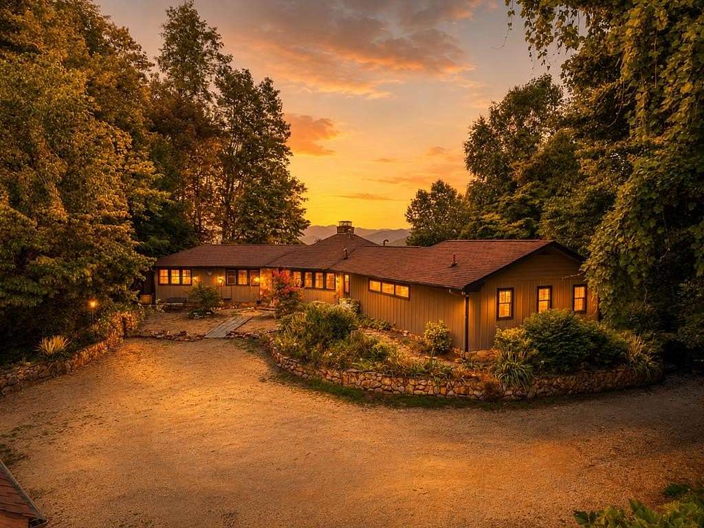 3.19 Acres of Land with Home for Sale in Bryson City, North Carolina