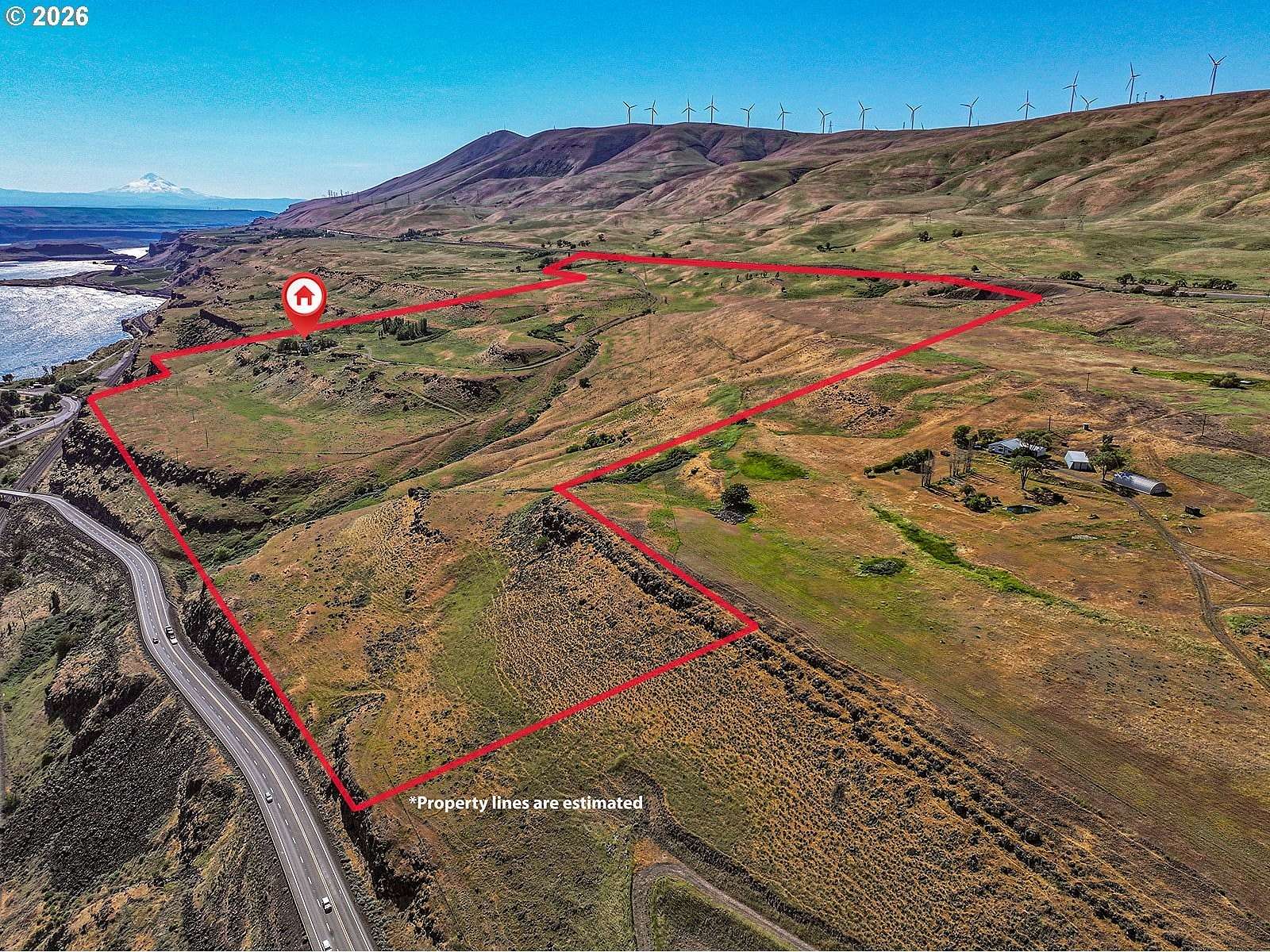 150 Acres of Land with Home for Sale in Goldendale, Washington