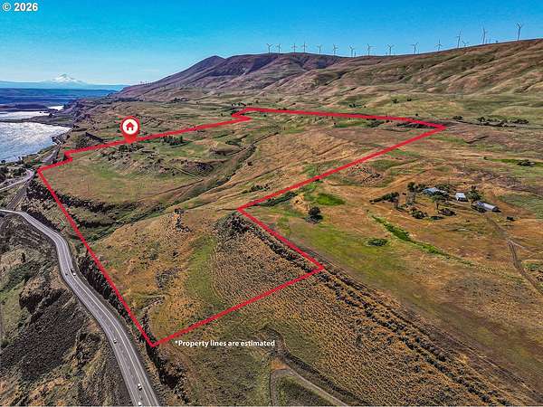 150 Acres of Land with Home for Sale in Goldendale, Washington