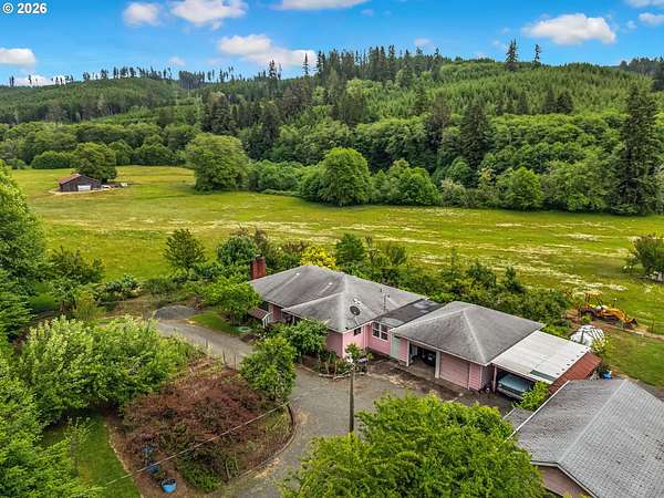40 Acres of Recreational Land with Home for Sale in Seaside, Oregon