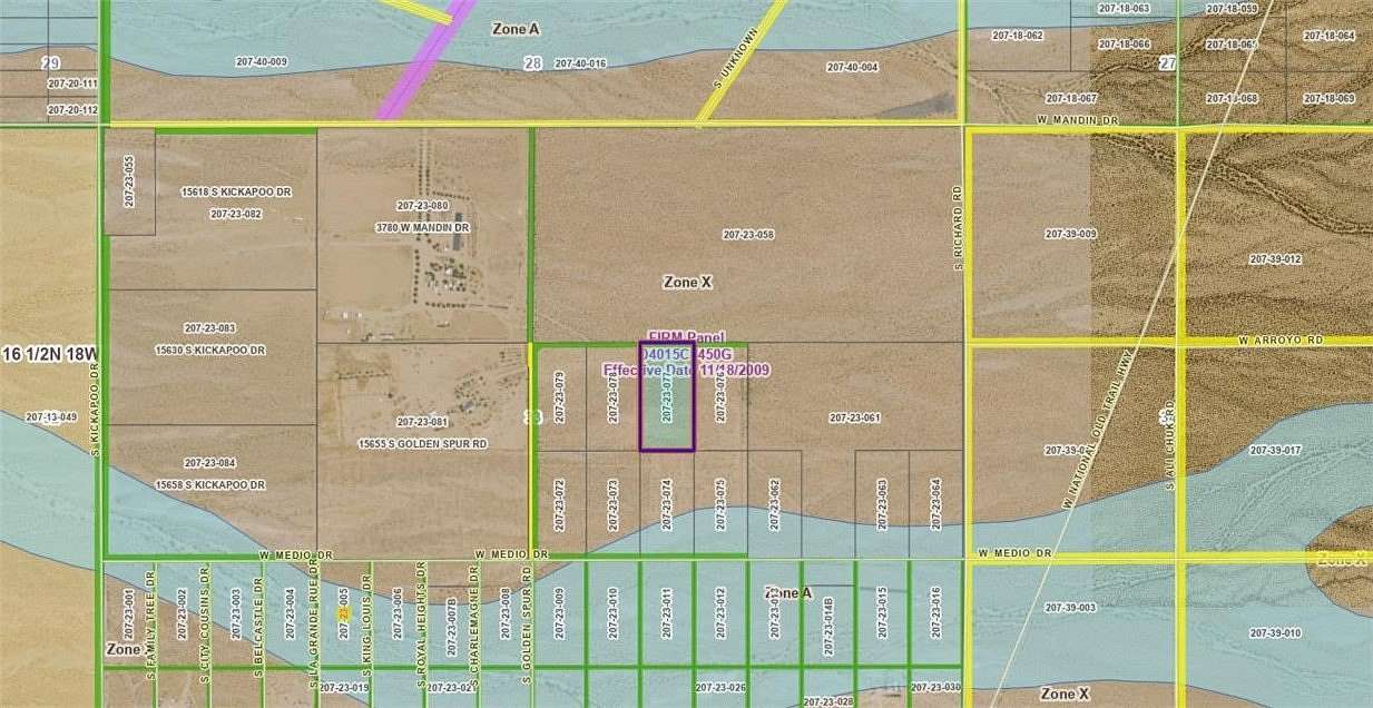 5 Acres of Residential Land for Sale in Yucca, Arizona