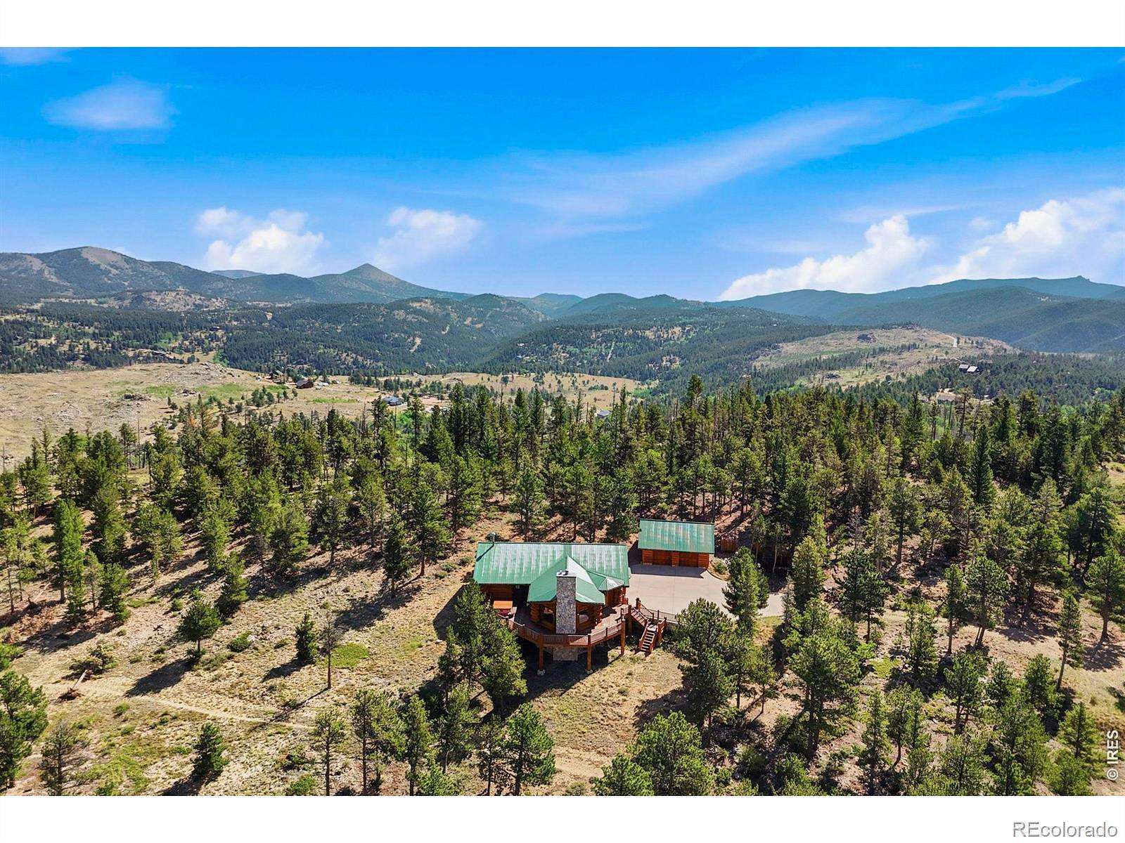 18.2 Acres of Land with Home for Sale in Nederland, Colorado
