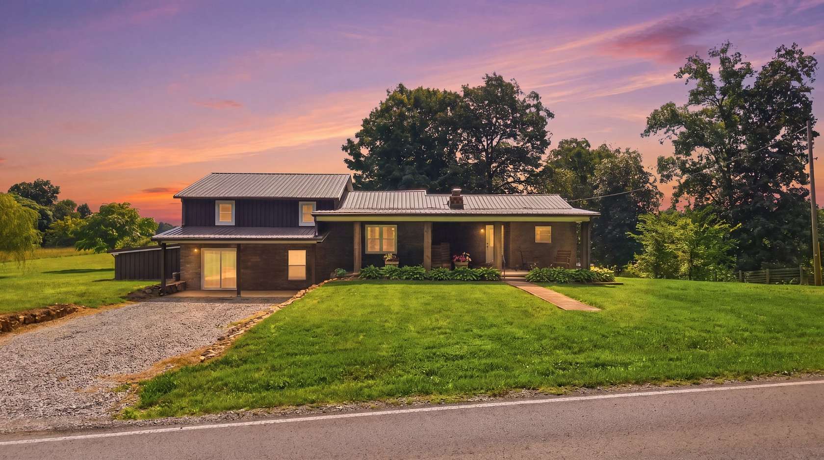 4.4 Acres of Land with Home for Sale in Lynchburg, Tennessee