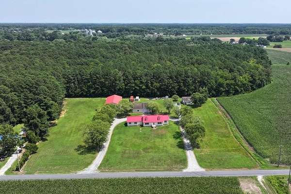 4 Acres of Land with Home for Sale in Parksley, Virginia