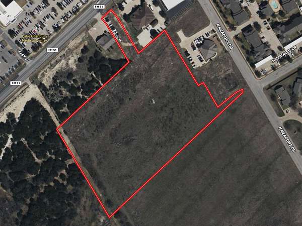 8.22 Acres of Mixed-Use Land for Sale in Granbury, Texas