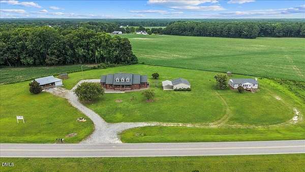 5.19 Acres of Land with Home for Sale in Goldsboro, North Carolina