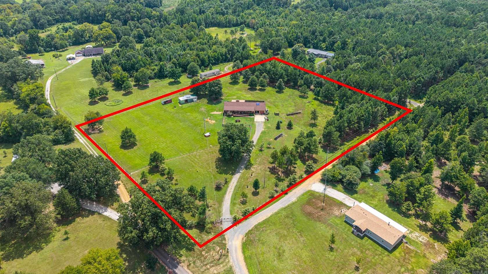 6.18 Acres of Land with Home for Sale in Arkadelphia, Arkansas