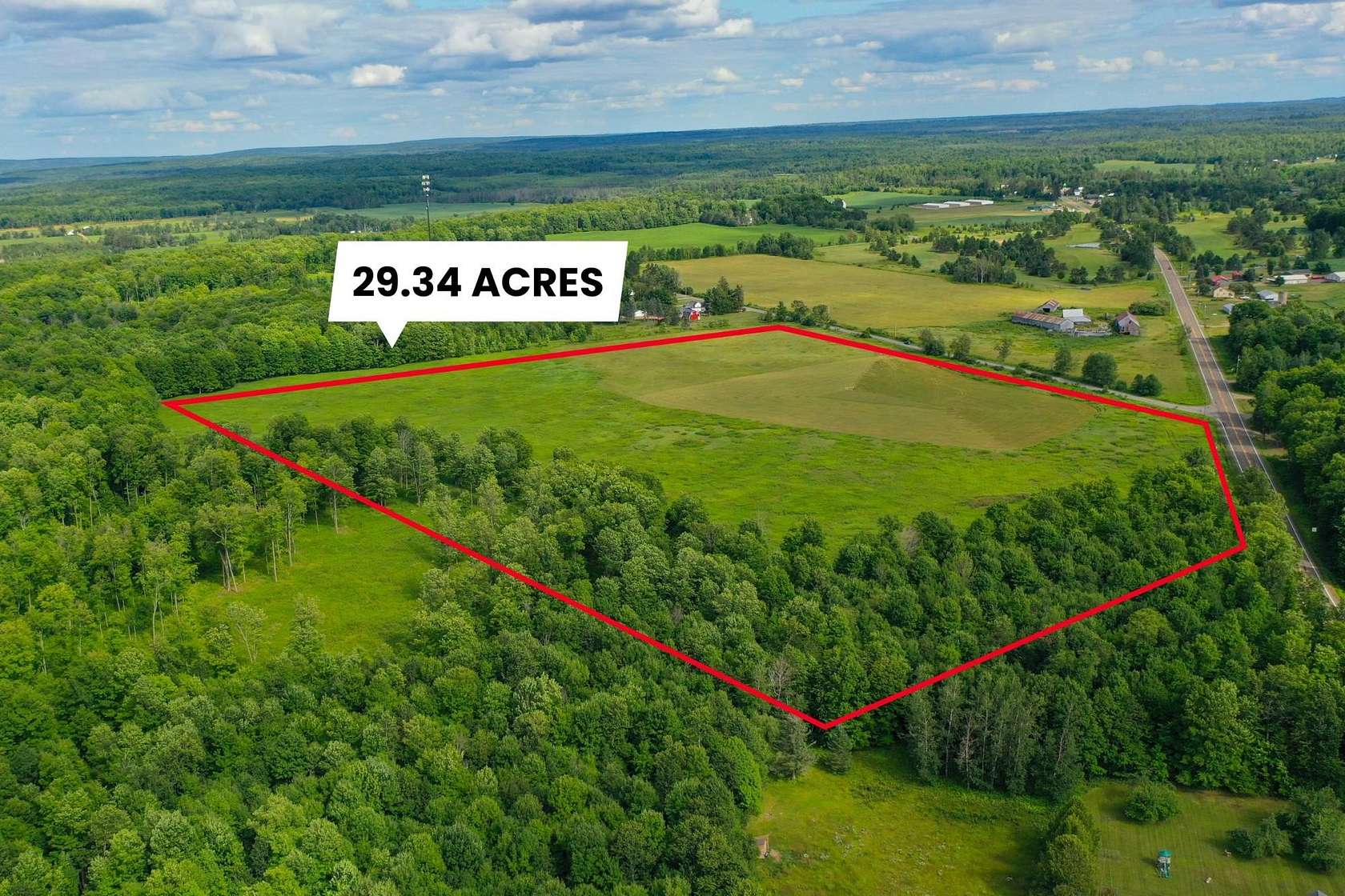 29.3 Acres of Land for Sale in Pickerel, Wisconsin
