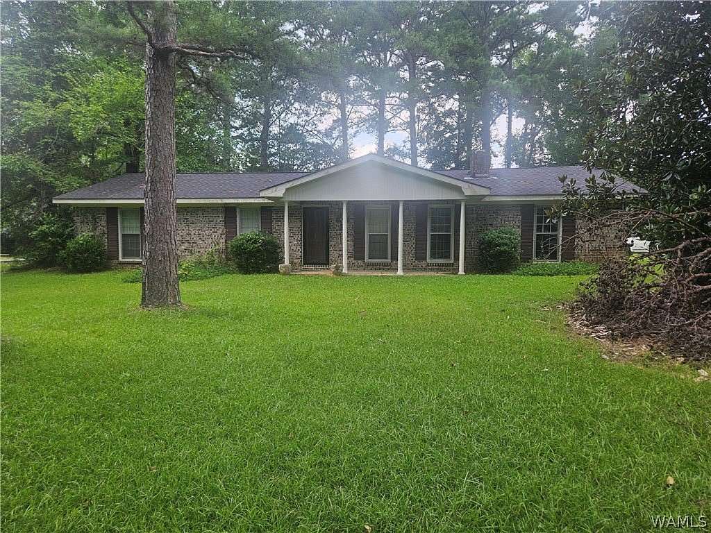 41.7 Acres of Land with Home for Sale in Carrollton, Alabama