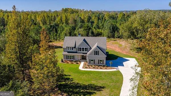 13 Acres of Land with Home for Sale in Thomaston, Georgia
