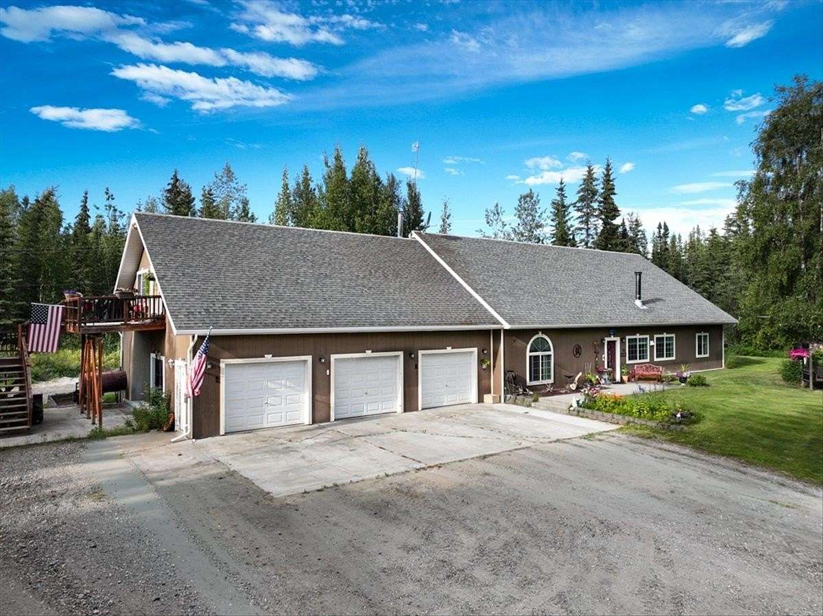 1.69 Acres of Land with Home for Sale in North Pole, Alaska