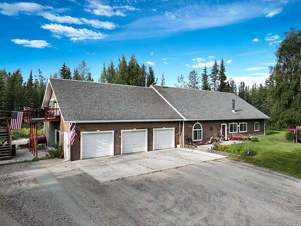 1.69 Acres of Land with Home for Sale in North Pole, Alaska