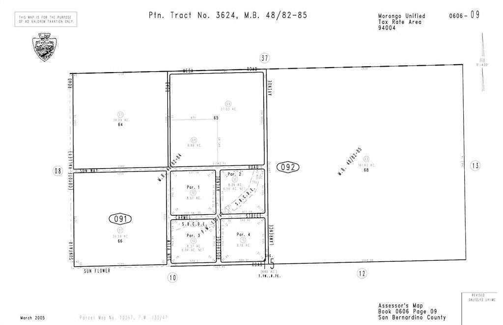 38 Acres of Recreational & Residential Land for Sale in Joshua Tree, California