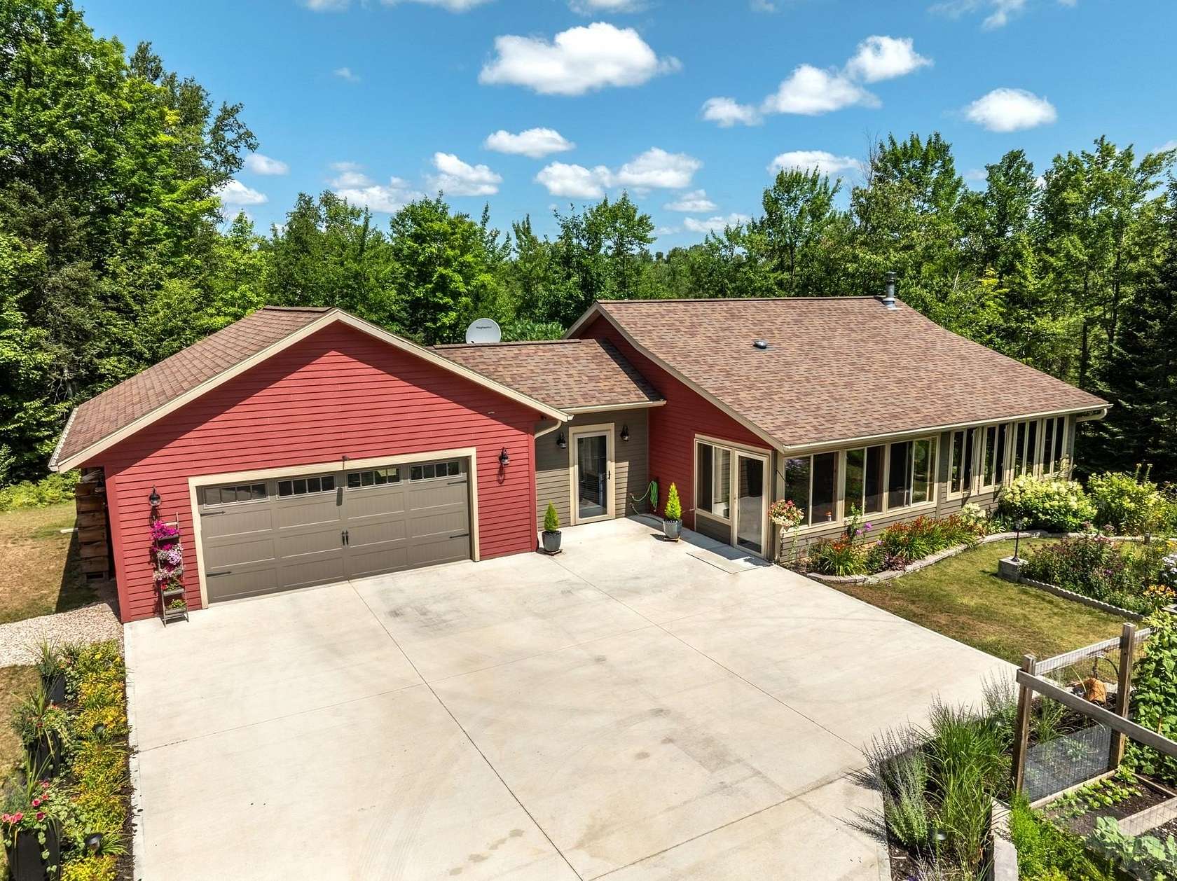 2.52 Acres of Land with Home for Sale in Deerbrook, Wisconsin