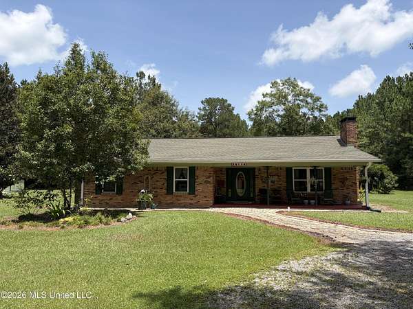 5 Acres of Land with Home for Sale in Saucier, Mississippi