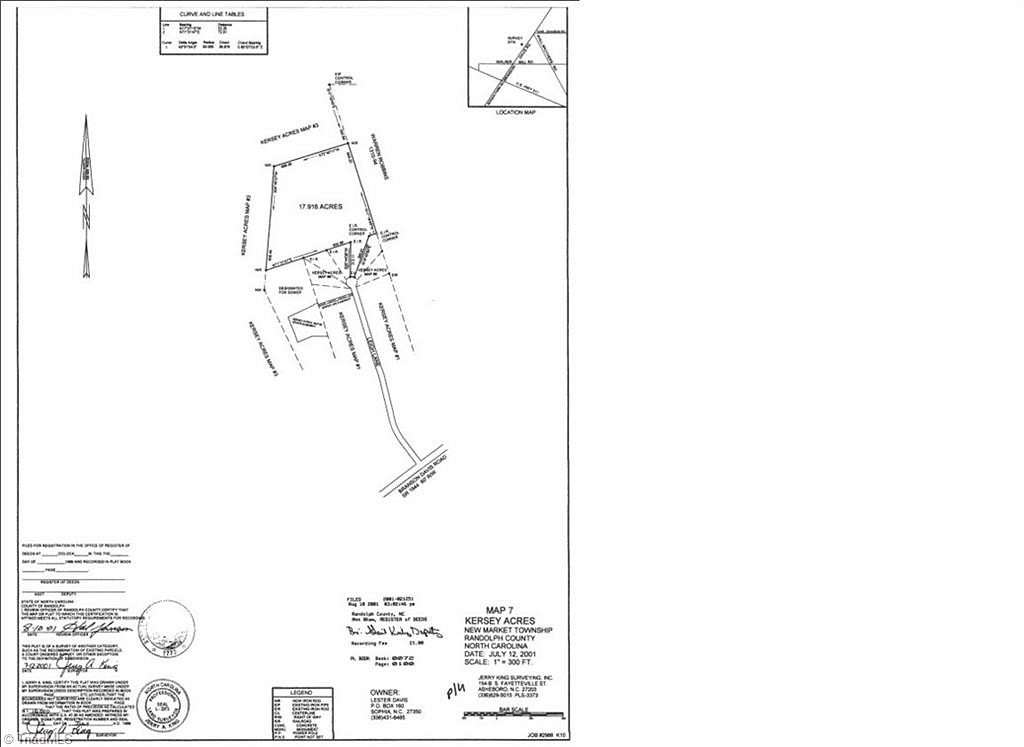 17.6 Acres of Land for Sale in Sophia, North Carolina
