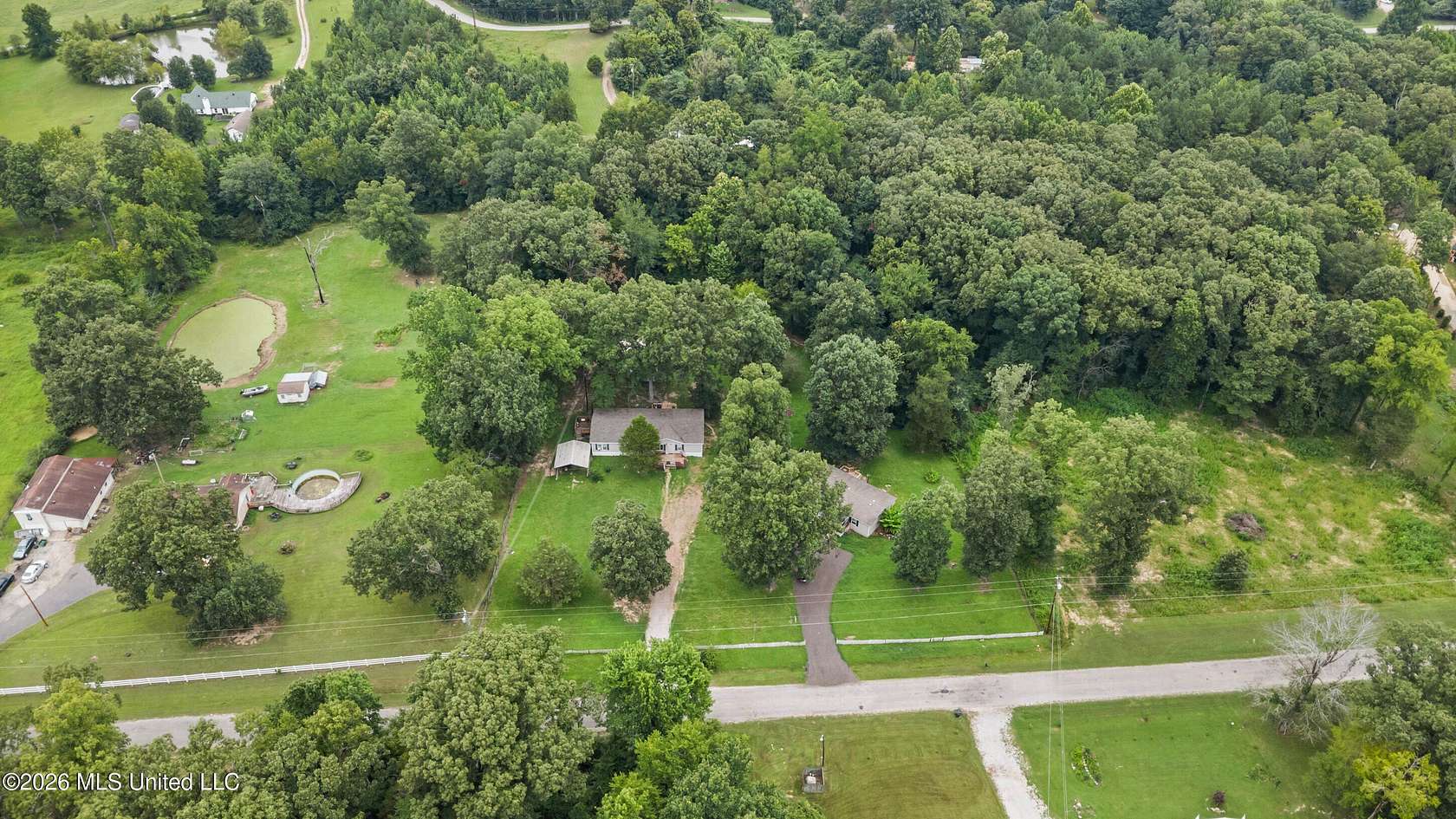 3 Acres of Land with Home for Sale in Byhalia, Mississippi