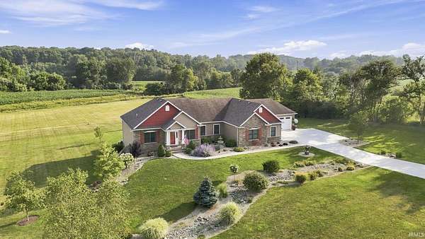 5.43 Acres of Land with Home for Sale in Auburn, Indiana