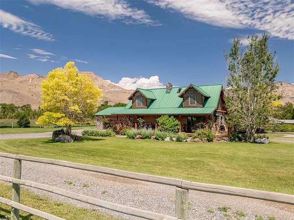 36 Acres of Land with Home for Sale in Cody, Wyoming