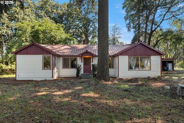7.63 Acres of Land with Home for Sale in Scappoose, Oregon