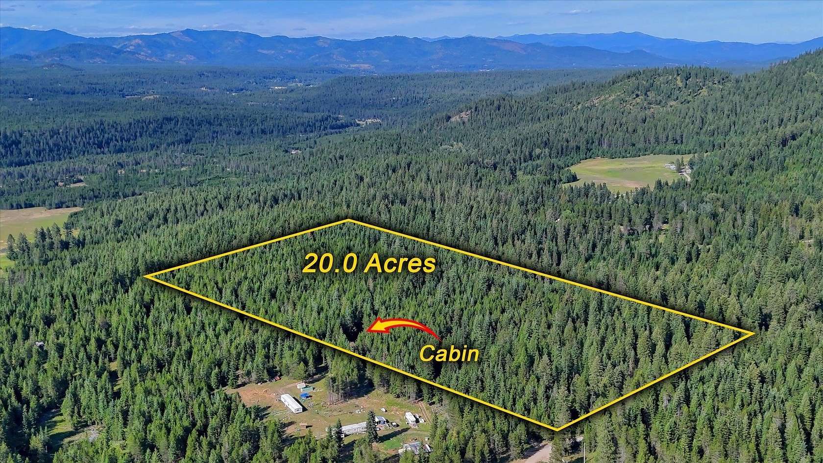 20 Acres of Recreational & Residential Land for Sale in Newport, Washington