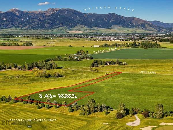 3.4 Acres of Residential Land for Sale in Bozeman, Montana