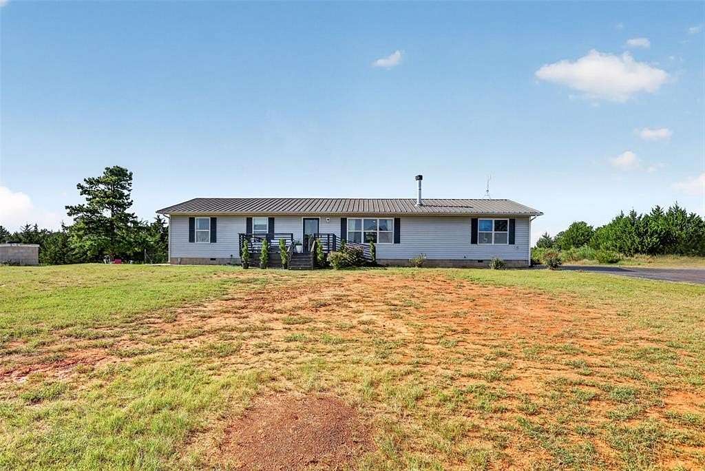 10 Acres of Land with Home for Sale in McLoud, Oklahoma