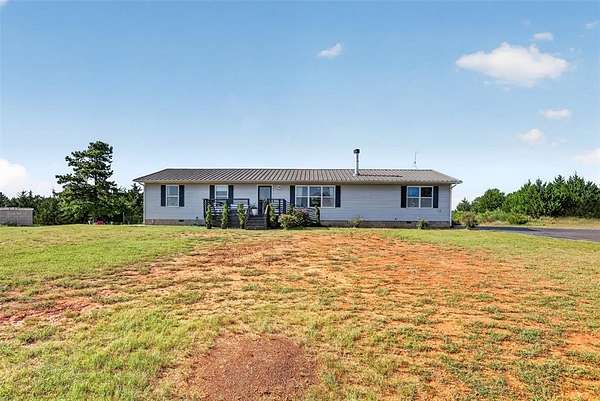 10 Acres of Land with Home for Sale in McLoud, Oklahoma