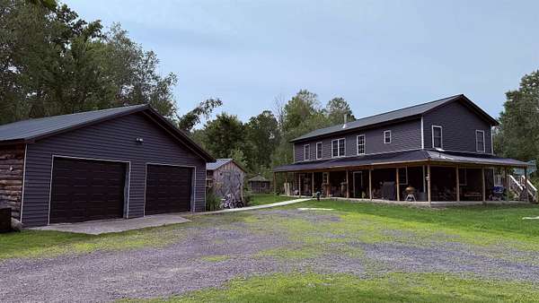16.1 Acres of Land with Home for Sale in Canton, New York